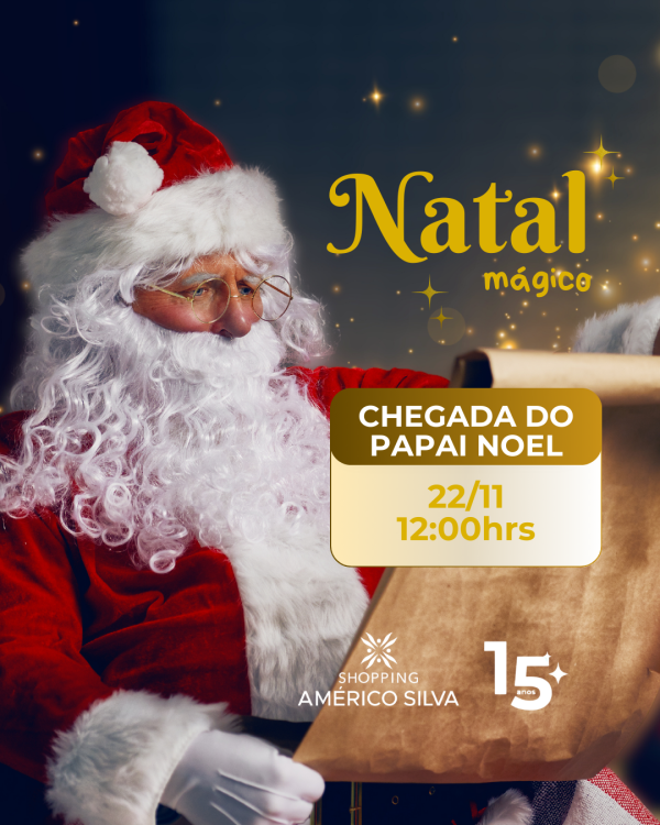 Chegada do Papai Noel